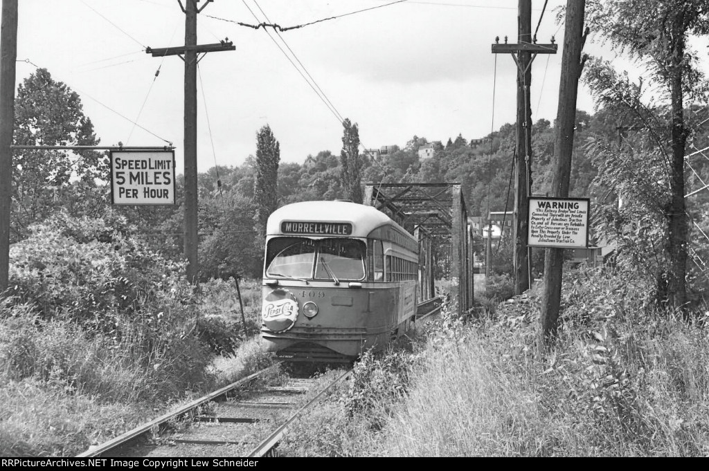 On the Johnstown Traction Company's Ferndale line